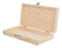 Innspiro Boîte rectangulaire en bois de pin massif 20x10,5x3,5cm
