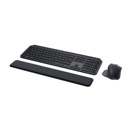 Logitech 920-010926 MX Keys Combo for Business - Clavier et souris sans fil pour entreprise, clavier allemand AZERTY
