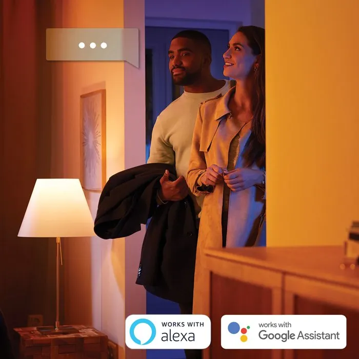 Philips Hue Milliskin Spot encastré LED - Lot de 3 - blanc - GU10