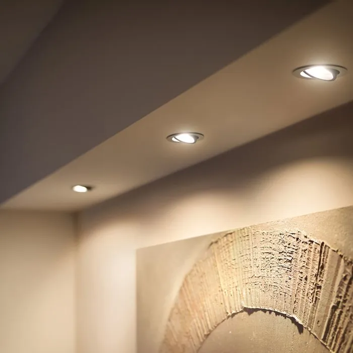 Philips Hue Milliskin Spot encastré LED - Lot de 3 - blanc - GU10