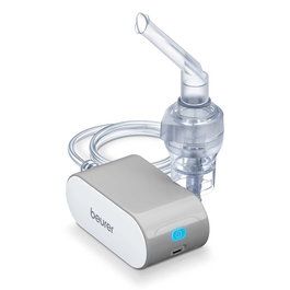 Beurer IH-58 Inhalateur Portable Silencieux avec Compresseur pour Asthme et Affections Respiratoires - Masques Adulte et Enfant Inclus
