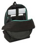 Safta Mochila doble Kings League "El Barrio" Sac à dos double pour ordinateur portable 15,6" avec port USB et compartiment principal - 31x44x18 cm