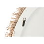Horloge Murale Home ESPRIT Blanc Fibre Bois MDF Scandi 85 X 7 X 85 CM