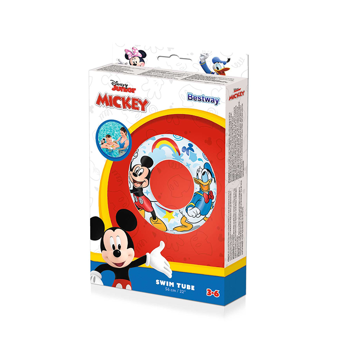 Bestway Flotador Gonflable Disney Mickey & Friends 56 cm pour Enfant +3-6 Ans Piscine et Plage 91004 Bestway Flotador Gonflable Disney Mickey & Friends 56 cm pour Enfant +3-6 Ans Piscine et Plage 91004