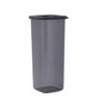 Quid Tarro de Plástico City 1750 mL - 10,4x24,5 cm - Gris - 12 Unidades