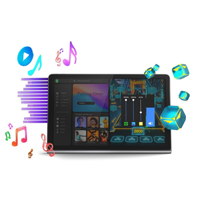 Tablette Lenovo ZADX0080PL 11,5" MediaTek Helio G99 8 GB RAM 128 GB Gris