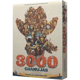 Asmodee Jeu de société 3000 Granujas - Jeu de stratégie pour 2 à 4 joueurs à partir de 12 ans - Version espagnole UG03ES