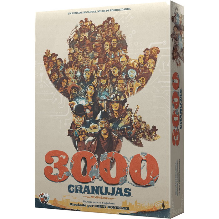 Asmodee Jeu de société 3000 Granujas - Jeu de stratégie pour 2 à 4 joueurs à partir de 12 ans - Version espagnole UG03ES Asmodee Jeu de société 3000 Granujas - Jeu de stratégie pour 2 à 4 joueurs à partir de 12 ans - Version espagnole UG03ES