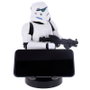 EXQUISITE GAMING Cable Guy Figurine Support de Charge Stormtrooper Impérial Star Wars 20 cm pour Smartphones et Manettes PS5, Xbox