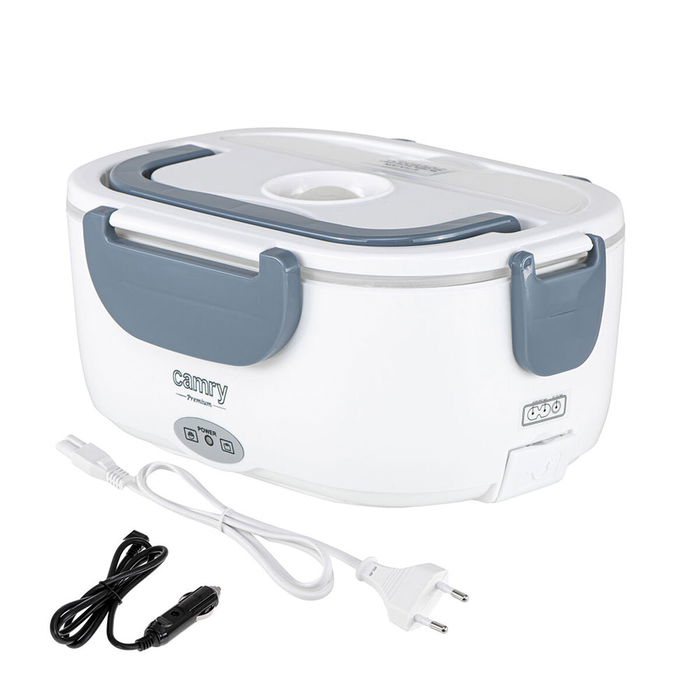 Boîte Déjeuner Électrique Camry CR 4483 1 L Vert Gris Plastique Rectangulaire