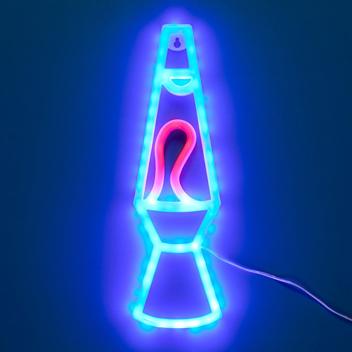 Home Deco Factory Lampe Déco Néon LED Effet Lava Home Deco Factory Lampe Déco Néon LED Effet Lava