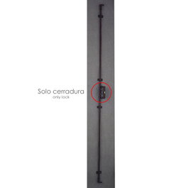 WOLFPACK LINEA PROFESIONAL Serrure espagnolette sans clé 93 marron