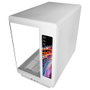 Mars gaming MCREVMAXW Boîtier PC Midi Tower Blanc avec Écran IPS 11,8 pouces