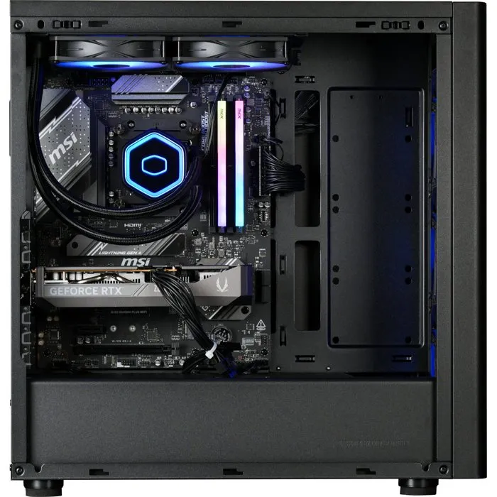Cooler Master PC Gamer AMD Ryzen 8400F RTX 5060 32Go DDR5 SSD 1To - Sans Windows Cooler Master PC Gamer AMD Ryzen 8400F RTX 5060 32Go DDR5 SSD 1To - Sans Windows