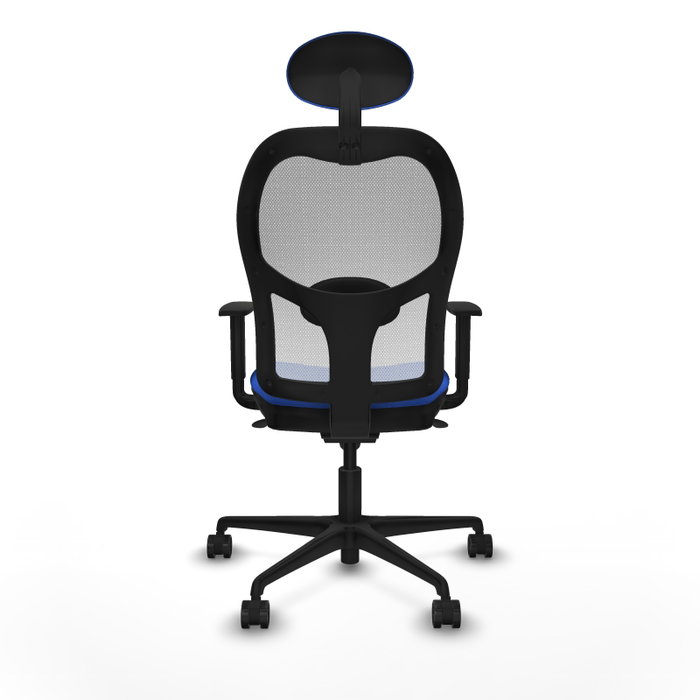Chaise de Bureau avec Appui-tête Jorquera Piqueras y Crespo 1D036N1 Bleu