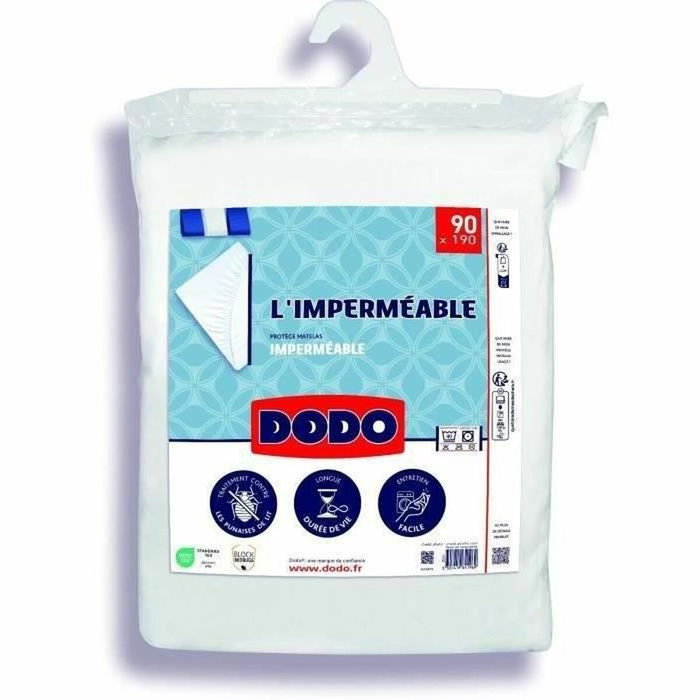 Dodo Protège-matelas Imperméable Anti-Punaises de Lit 90 x 190 cm Dodo Protège-matelas Imperméable Anti-Punaises de Lit 90 x 190 cm