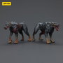 Zombie pack 2 figurines Dark Source Police Dogs 8 cm