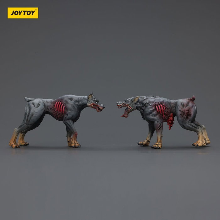 Zombie pack 2 figurines Dark Source Police Dogs 8 cm Zombie pack 2 figurines Dark Source Police Dogs 8 cm