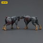 Zombie pack 2 figurines Dark Source Police Dogs 8 cm