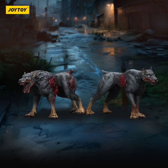 Zombie pack 2 figurines Dark Source Police Dogs 8 cm Zombie pack 2 figurines Dark Source Police Dogs 8 cm