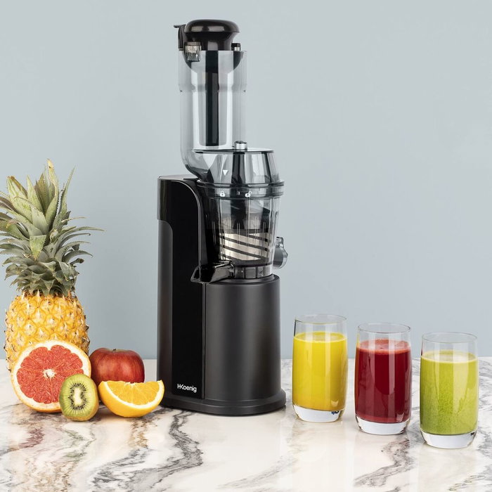 H.Koenig GSX16 Extracteur de jus Noir 0,8 L 250 W H.Koenig GSX16 Extracteur de jus Noir 0,8 L 250 W
