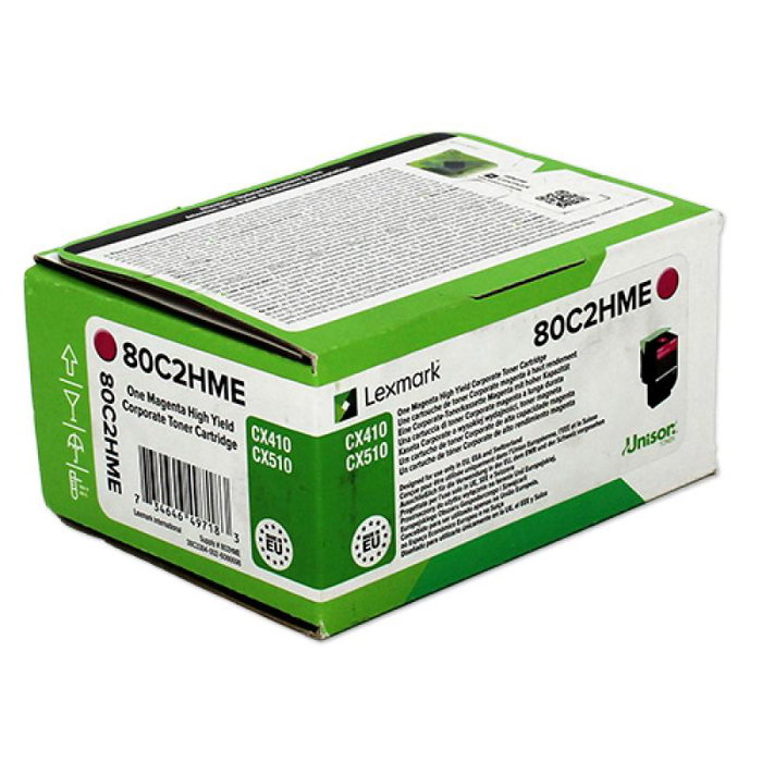Lexmark 80C2HME Magenta Haute Capacité