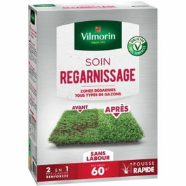 Vilmorin Semences de gazon Soins regarnissage universel 2 en 1 - 1kg