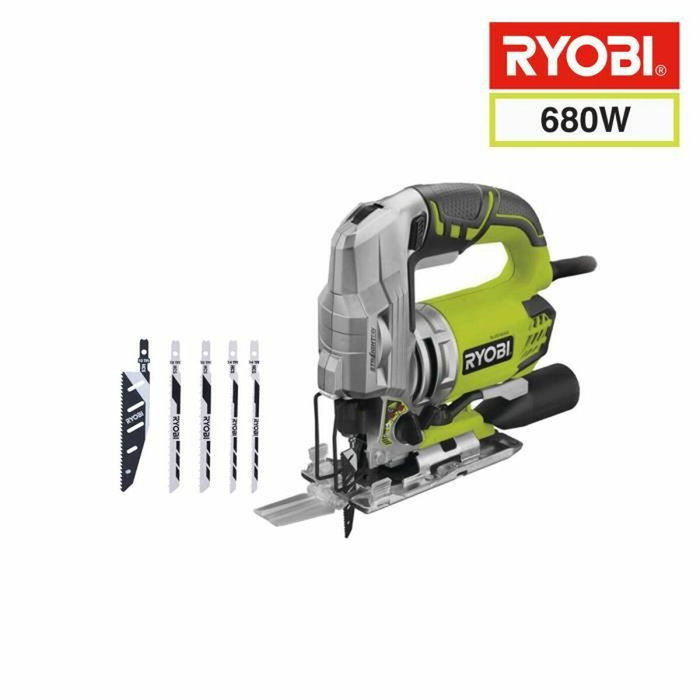 Ryobi Scie sauteuse pendulaire 680 W RJS1050-KA5 Ryobi Scie sauteuse pendulaire 680 W RJS1050-KA5