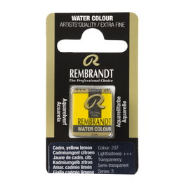 Rembrandt Aquarelle en pastille Amarillo Cadmio Limón 207