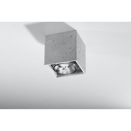 Plafonnier Valde Gris