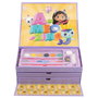 CERDÁ Coffret créatif coloriable La Casa de Muñecas de Gabby - Mallette de papeterie de 27 x 9,5 x 13,5 cm