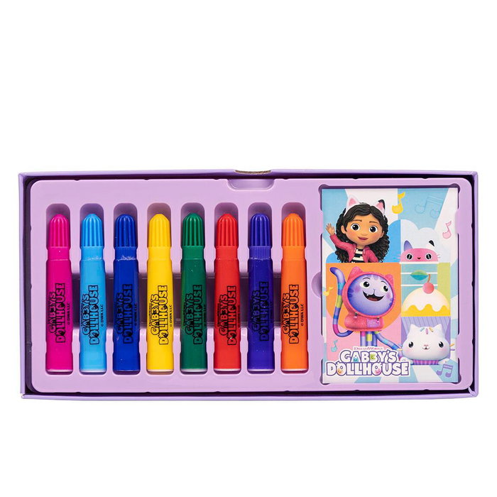 CERDÁ Coffret créatif coloriable La Casa de Muñecas de Gabby - Mallette de papeterie de 27 x 9,5 x 13,5 cm CERDÁ Coffret créatif coloriable La Casa de Muñecas de Gabby - Mallette de papeterie de 27 x 9,5 x 13,5 cm