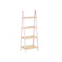 BERILO Étagère Escaliers 4 Étagères Bambou Rose