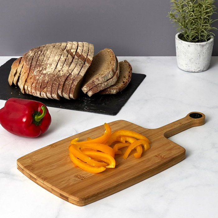 Cook Concept Planche à découper rectangulaire en bambou 37,5x18 cm