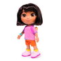 Spin Master Poupée Interactive Dora La Exploradora - Chante et Explore avec Phrases Bilingues, Cheveux à Coiffer et Accessoires, Jouet Enfant 3 Ans et Plus 6073379