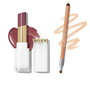 Revlon - Coffret Duo Gloss Super Lustrous Glass Shine et Crayon à Lèvres Multiliner - #Glazed - Hydratation intense - 2 pièces