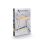 KINVARA Mesa plegable bambu 50x36x64,5cm