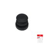 MAURER Embouts ronds intérieurs noirs 16mm, pack de 4 pièces