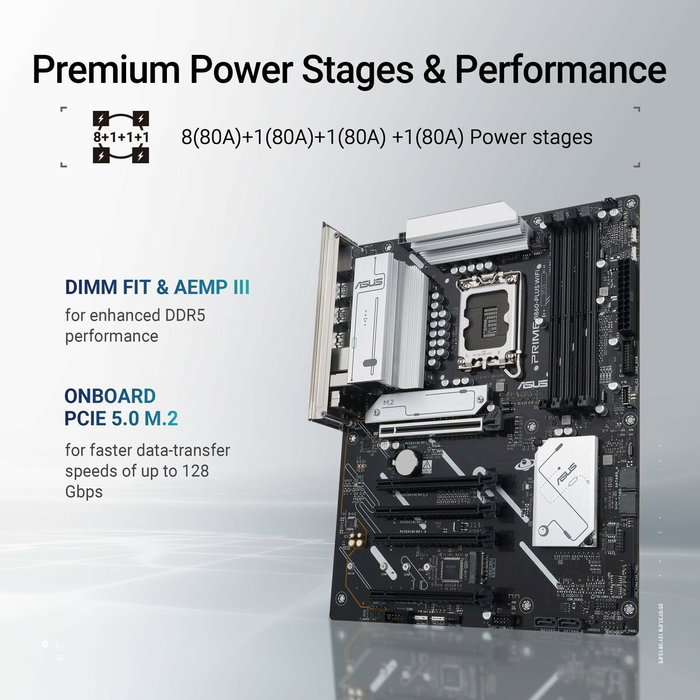 Asus PRIME B860-PLUS WIFI, Intel B860, LGA 1851, ATX