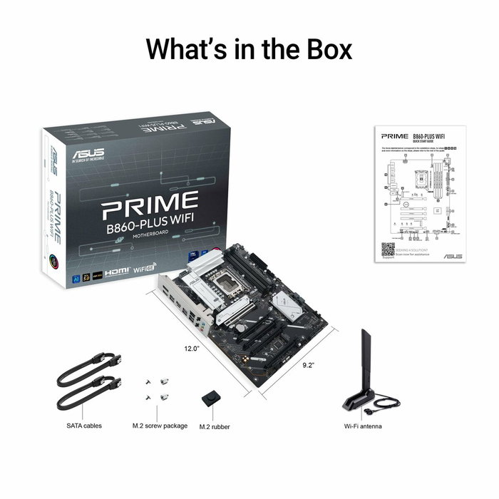 Asus PRIME B860-PLUS WIFI, Intel B860, LGA 1851, ATX