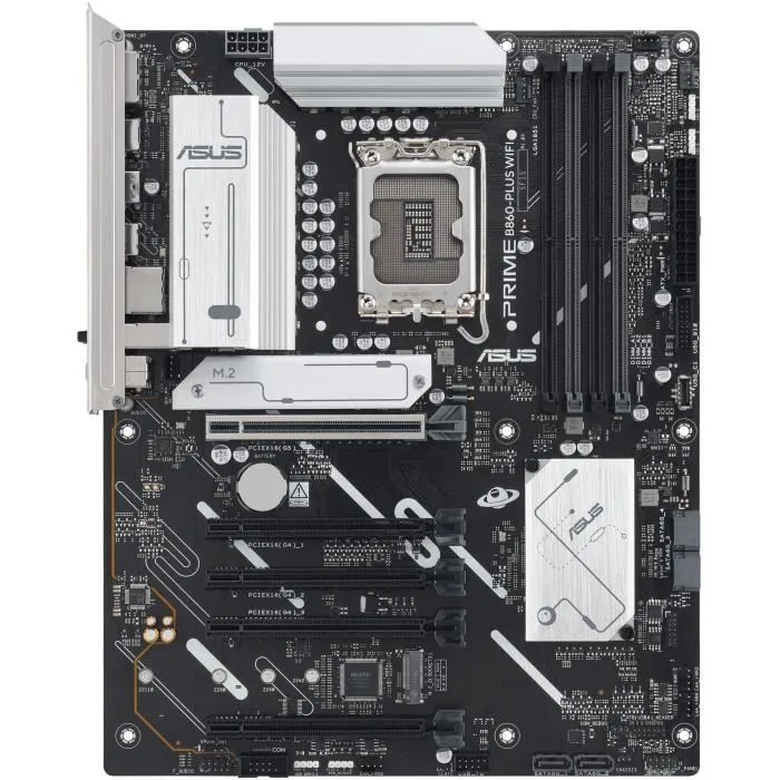 Asus Carte mère PRIME B860-PLUS WiFi Intel B860 LGA 1851 (Socket V1) ATX avec Wi-Fi 6E, 2.5 Gb Ethernet, DDR5, M.2, SATA III