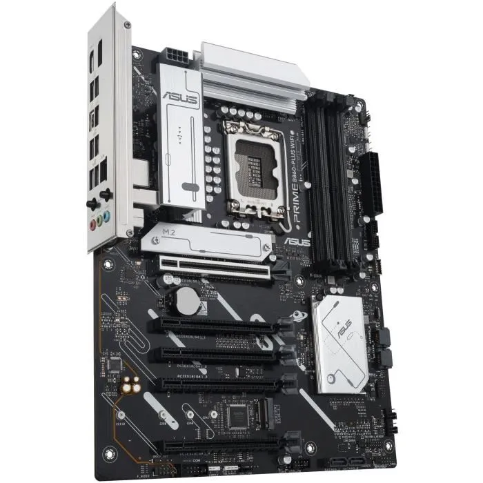 Asus Carte mère PRIME B860-PLUS WiFi Intel B860 LGA 1851 (Socket V1) ATX avec Wi-Fi 6E, 2.5 Gb Ethernet, DDR5, M.2, SATA III