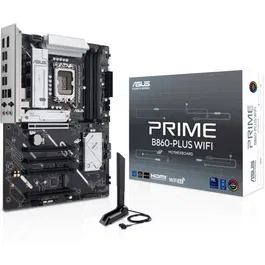 Asus Carte mère PRIME B860-PLUS WiFi Intel B860 LGA 1851 (Socket V1) ATX avec Wi-Fi 6E, 2.5 Gb Ethernet, DDR5, M.2, SATA III
