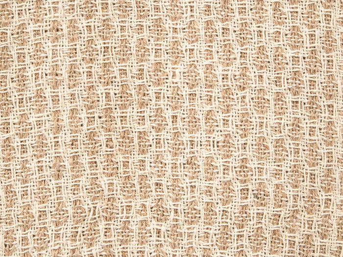 GIFTDECOR Tapis multiusage tissage entrecroisé crème 125x150cm