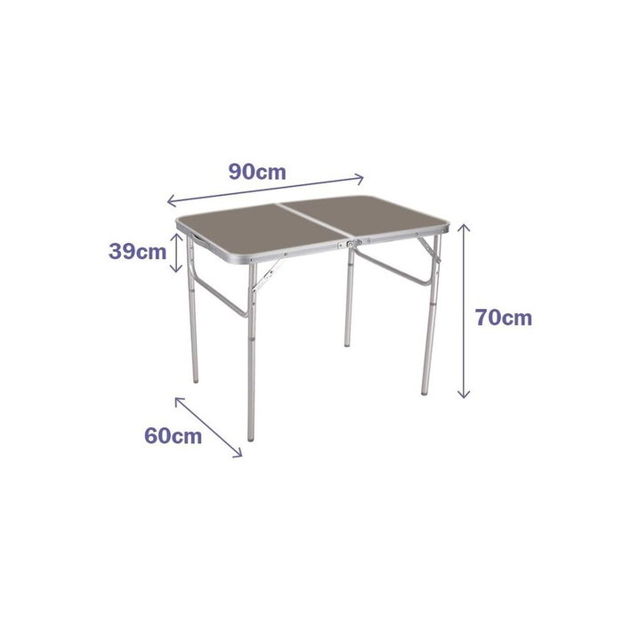 Table Piable Marbueno 90 x 70 x 60 cm Table Piable Marbueno 90 x 70 x 60 cm