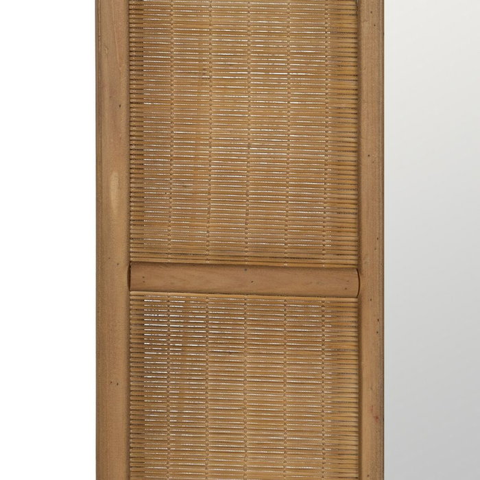 BigBuy Home Miroir mural Naturel 66 x 3,5 x 95 cm BigBuy Home Miroir mural Naturel 66 x 3,5 x 95 cm