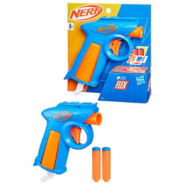 Nerf Blaster N Series Flex F8623 - Design compact pour la discrétion et l'agilité - Inclut 2 dards - À partir de 8 ans