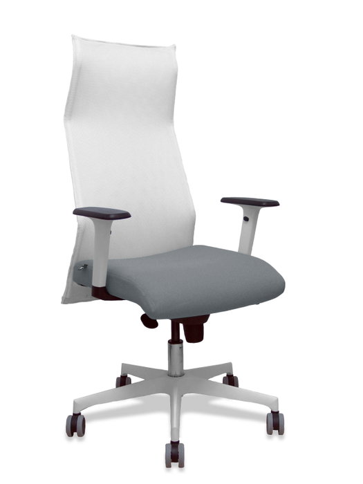 Chaise de Bureau Piqueras y Crespo 54BR65G Blanc Gris Chaise de Bureau Piqueras y Crespo 54BR65G Blanc Gris