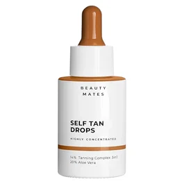 Vegan Tan Gouttes autobronzantes pour le visage Dark Tan, 30 ml