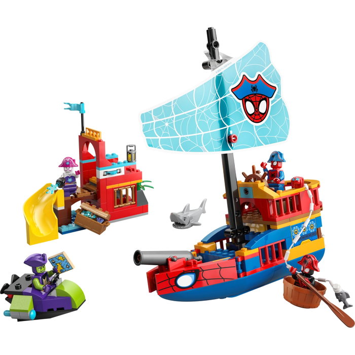 LEGO Marvel Spidey et ses amis extraordinaires Le Bateau Pirate de l'Équipe Spidey 11208